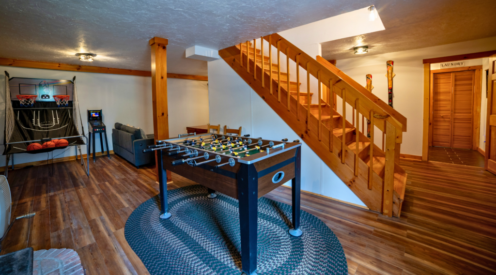 Unwind windham game room